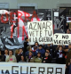 Una de las numerosas protestas contra la invasión de Irak en España