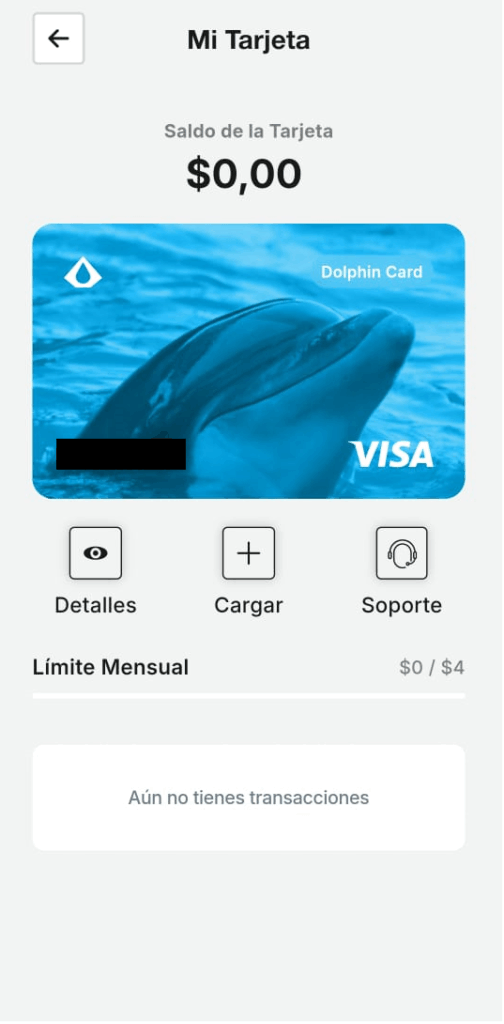 Probamos Dolphin Card, tarjeta recargable con bitcoin y USDT