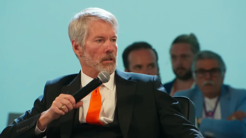 Fotografía de Michael Saylor, presidente ejecutivo de Strategy.