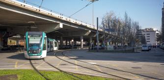 El viaducto de la autopista que se transformará en una vía cívica .
