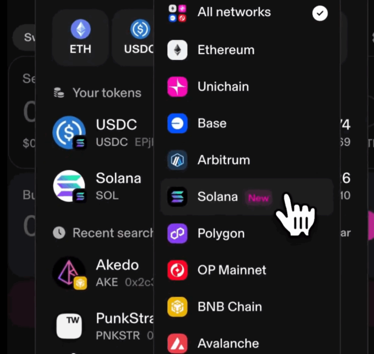 Solana y Ethereum se dan un abrazo DeFi en Uniswap