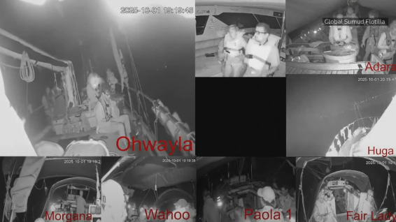 Última hora | Israel intercepta las embarcaciones 'Sirius' y 'Alma' mientras la flotilla a Gaza declara el estado de emergencia, en directo
