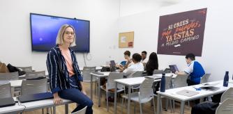 Profesora de FP Andrea Guerra (debates en las aulas)