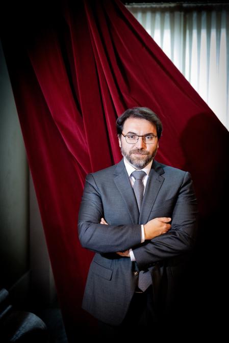 Ferran Pedret, en el Parlament de Catalunya