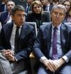 El presidente de la Generalitat valenciana, Carlos Mazón, y el líder del PP, Alberto Núñez Feijóo.