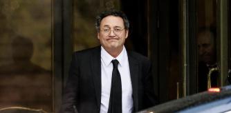 l fiscal general, Álvaro García Ortiz, a su salida este jueves del Tribunal Supremo donde ha tenido lugar otra sesión del juicio que podría quedar visto para sentencia este jueves después de que las partes hayan emitido sus conclusiones e informes definitivos.