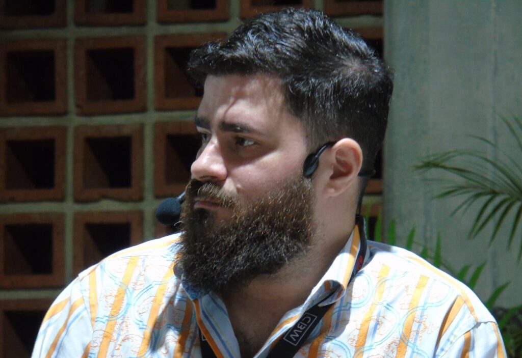 Fotografía del economista Daniel Arráez.