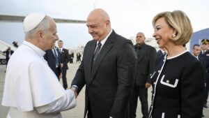 El Papa defiende la creación de un estado palestino como “única solución” al conflicto con Israel