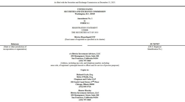 Hyperliquid tendría un lanzamiento inminente en Wall Street