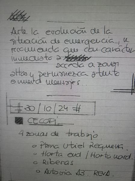 Las notas de Jorge Suárez entregadas a la jueza,