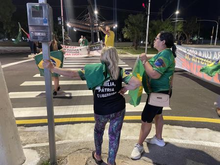 Más ruido que nueces: la manfestación bolsonarista en Belém el pasado jueves