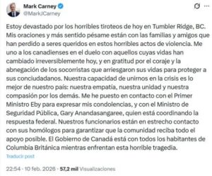 Al menos diez muertos en un tiroteo en una escuela de secundaria de Canadá