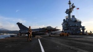 El dron neutralizado cerca del portaaviones francés ‘Charles de Gaulle’ era ruso