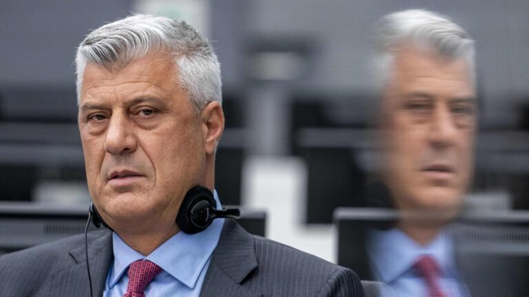 La Fiscalía pide 45 años de prisión al expresidente de Kosovo, Hashim Thaçi, por crímenes de guerra