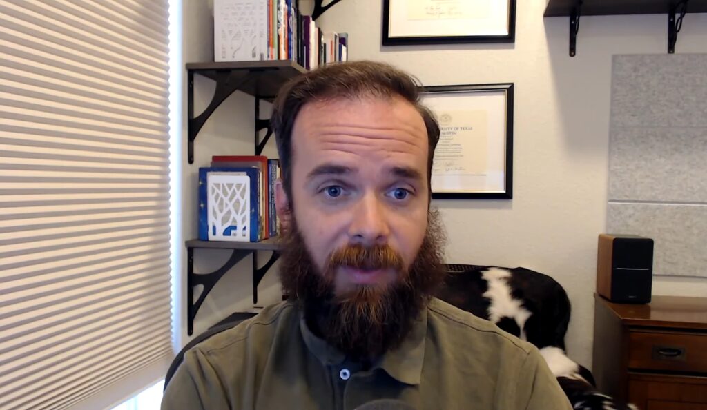 Fotografía del bitcoiner Pierre Rochard.