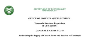 Reaparece el petro en la nueva licencia de EE. UU. para Venezuela