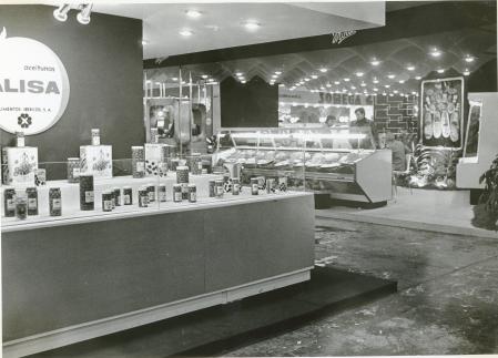 Stands de Alimentaria en el año 1976. En 2026 se celebran 50 años de la feria&nbsp;