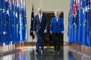 Australia y la UE sellan un acuerdo de libre comercio tras casi una década de negociaciones