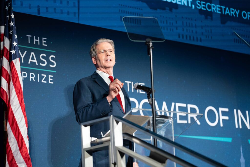 Fotografía del secretario del Tesoro de Estados Unidos, Scott Bessent.