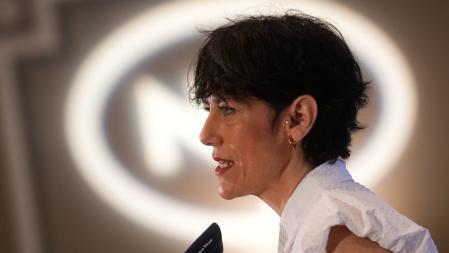 La ministra de Inclusión, Seguridad Social y Migraciones, Elma Saiz participa este jueves en el desayuno del Fórum Europa&nbsp;