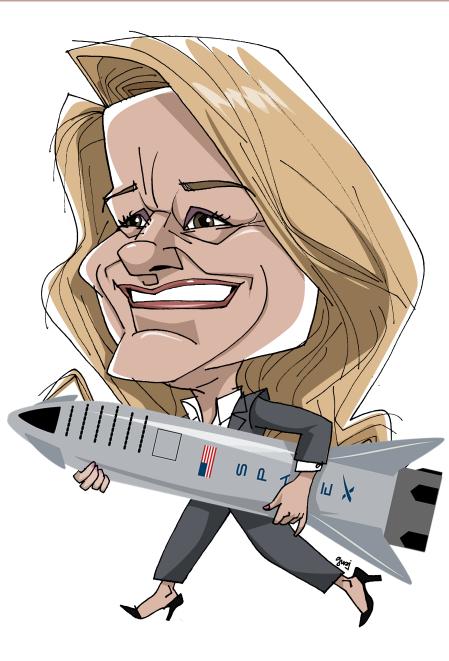 Gwynne Shotwell: La piloto al mando de SpaceX
