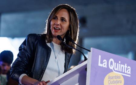 Belarra refuerza la necesidad de “poner a la izquierda en pie” en los próximos comicios 