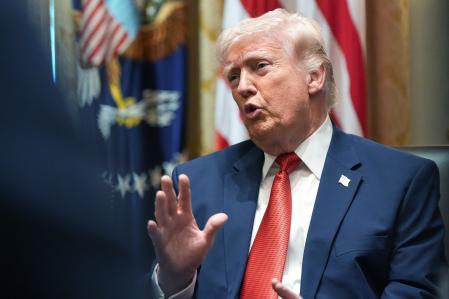 El presidente de Estados Unidos, Donald Trump.