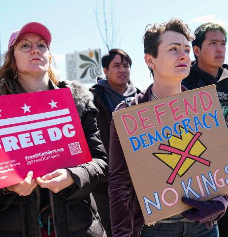 ‘No Kings’: miles de manifestantes salen a la calle contra Donald Trump