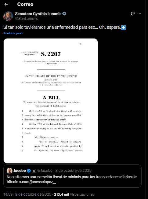 ¿Qué es la «de minimis» de Bitcoin y por qué se habla tanto en EE.UU. ahora