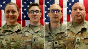 Quién son los cuatro soldados americanos muertos en el ataque de drones de Irán