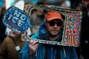 “Trump odia a Estados Unidos”, grito en la marcha masiva en todo el país contra el gobierno