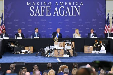 Donald Trump, en Memphis, el pasado lunes 