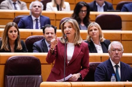 La portavoz del PP en la Cámara, Alicia García