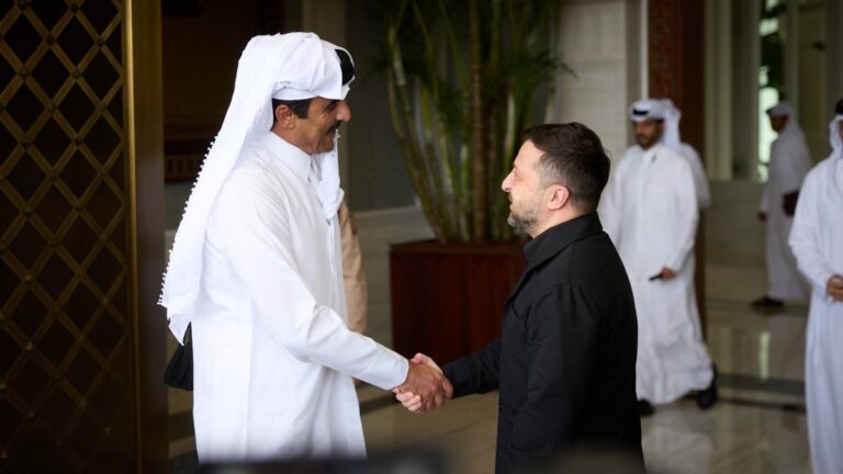 Zelenski acuerda proyectos de cooperación en materia de defensa con los países del Golfo