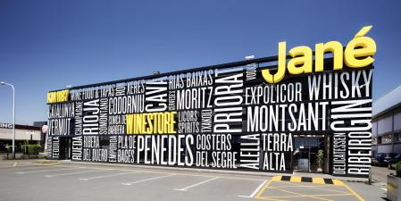 La tienda Jane Winestore de Coma-ruga&nbsp;