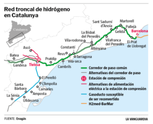 Enagás presenta la red troncal de hidrógeno en Catalunya