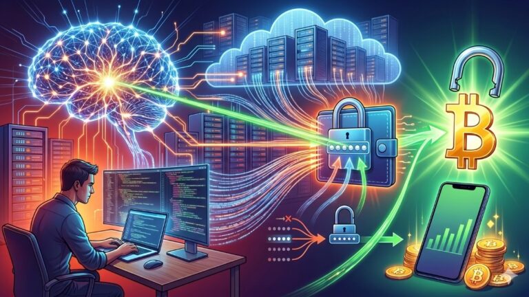 IA ayudó a desbloquear wallet de Bitcoin con PIN olvidado