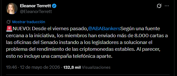 Bancos inundan el Senado con más de 4.300 cartas en rechazo a la Ley Clarity