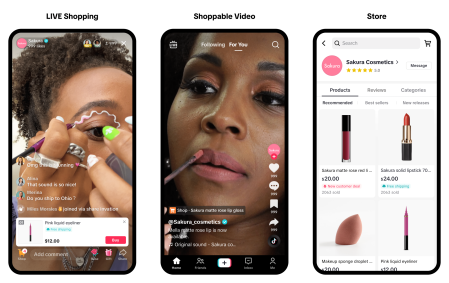 Vista previa de un vídeo de TikTok Shop&nbsp;