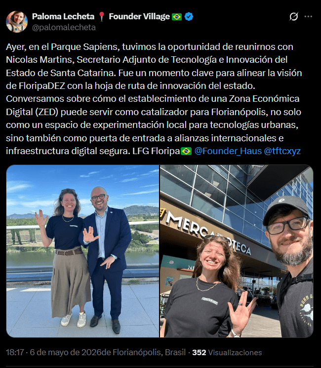 FloripaDEZ: así nace la idea de un paraíso de las criptomonedas para Sudamérica