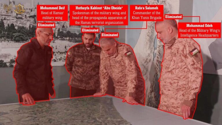 Israel afirma haber matado al nuevo jefe del ala armada de Hamás