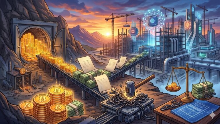 La minera con más bitcoin vendió USD 1.500 millones en BTC para reducir deuda