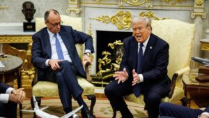 Merz le da la razón a Trump frente a la pugna comercial con Europa