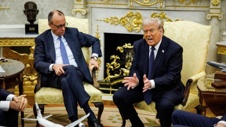 Merz le da la razón a Trump frente a la pugna comercial con Europa