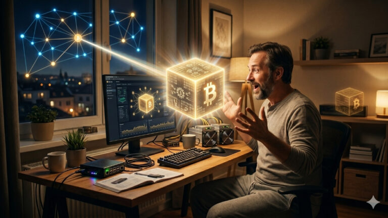 Otro bloque Bitcoin minado en solitario vía Umbrel: ya son 5 en menos de un año