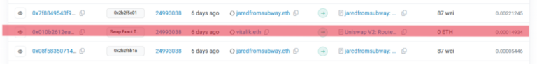 Vitalik Buterin fue objetivo de un ataque on-chain en Ethereum ¿qué pasó?