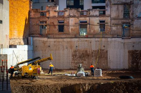 La construcción creció de forma más moderada que en el trimestre anterior&nbsp;