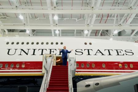 El Air Force One regalado por Qatar a Donald Trump