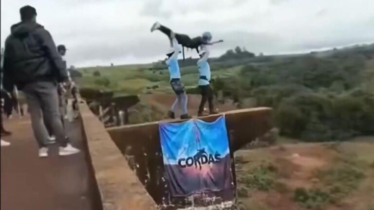 Muere una mujer durante un salto de puentismo en São Paulo por un fallo de seguridad