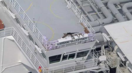 Rusia instala armas de largo alcance en uno de los metaneros que cubre la ruta del Báltico